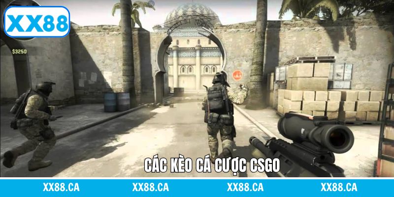 Đa dạng về kèo cược khi tham gia vào CSGO XX88