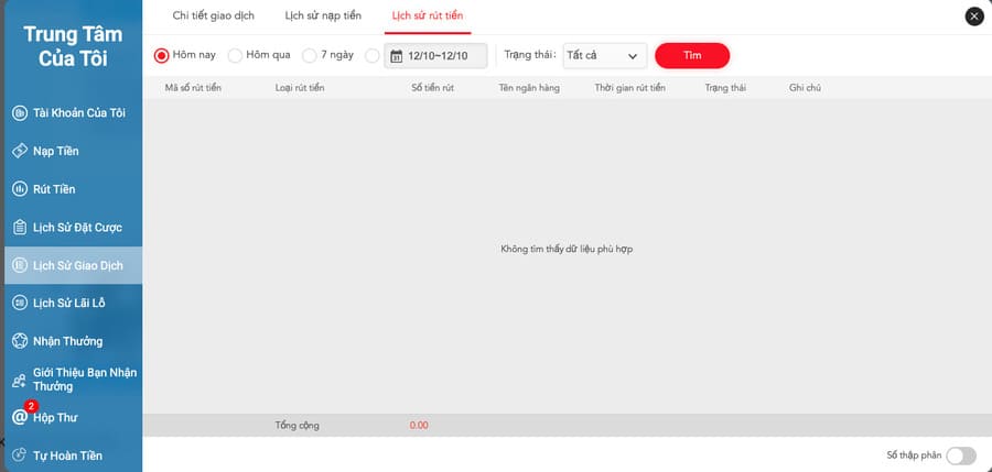 Rút tiền XX88 - 7